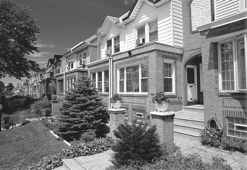 row of houses