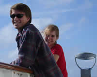 Ben, First Mate, and Sarah, Science Assistant